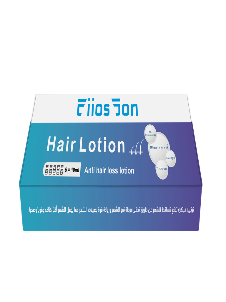 hair lotion box