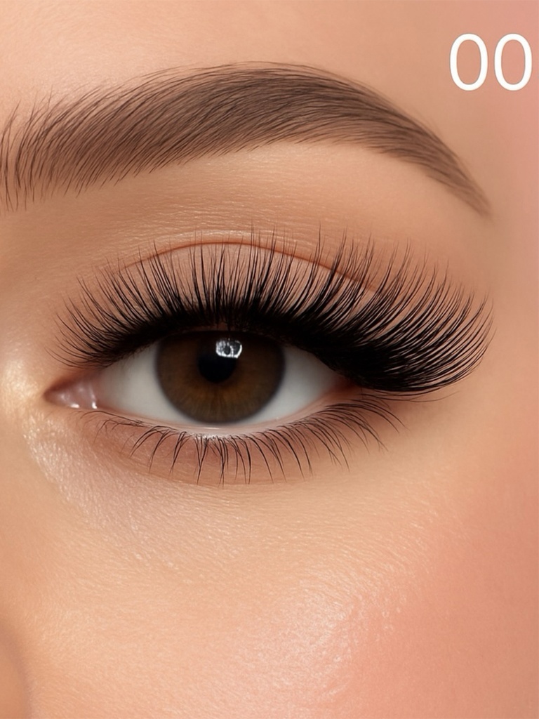 MOZA BEAUTY Natural Reusable Eyelashes (01) copy