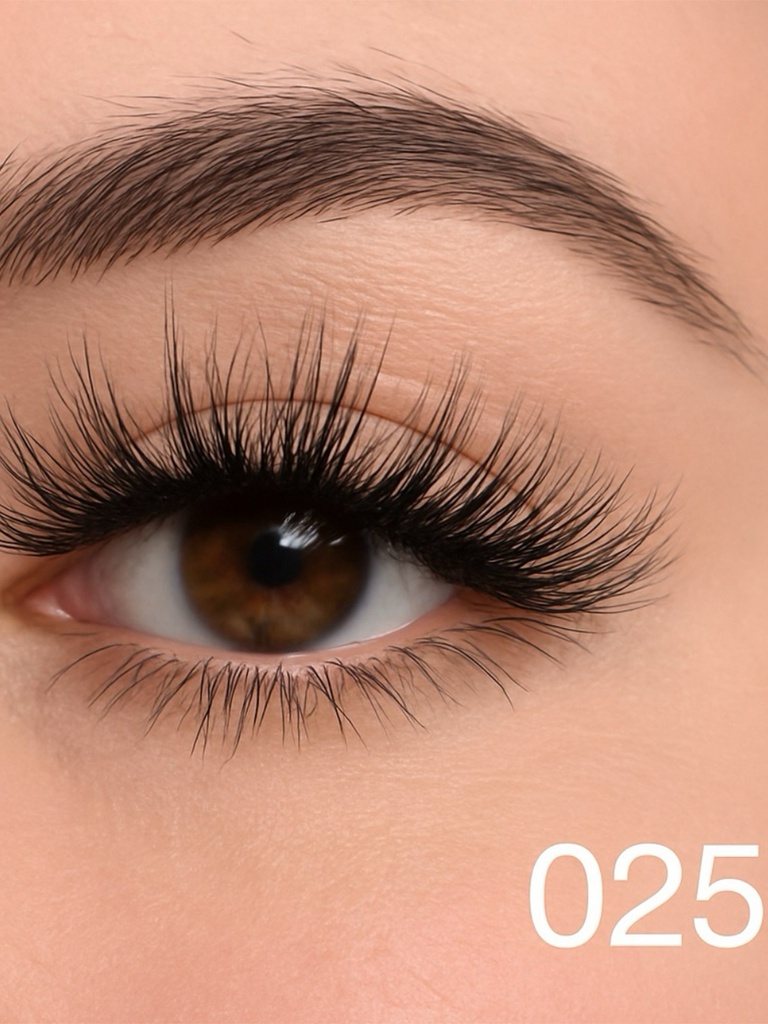 MOZA BEAUTY Natural Reusable Eyelashes (25) copy