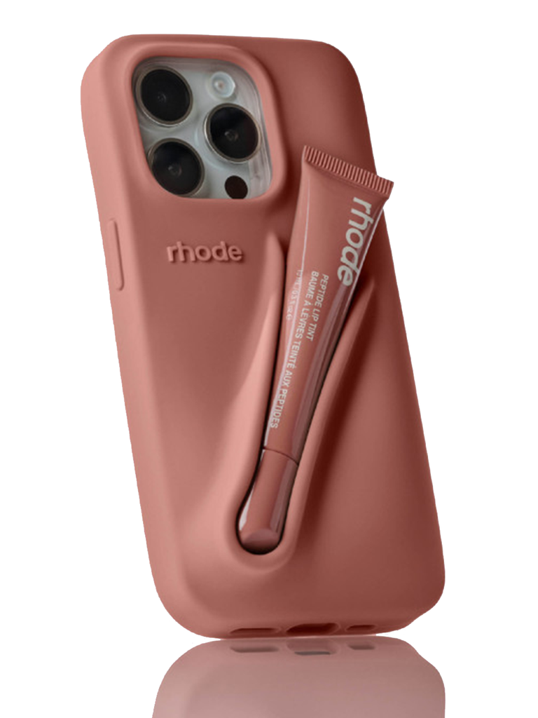 Rhode Lip Case For iPhone 15 - Salty Tan