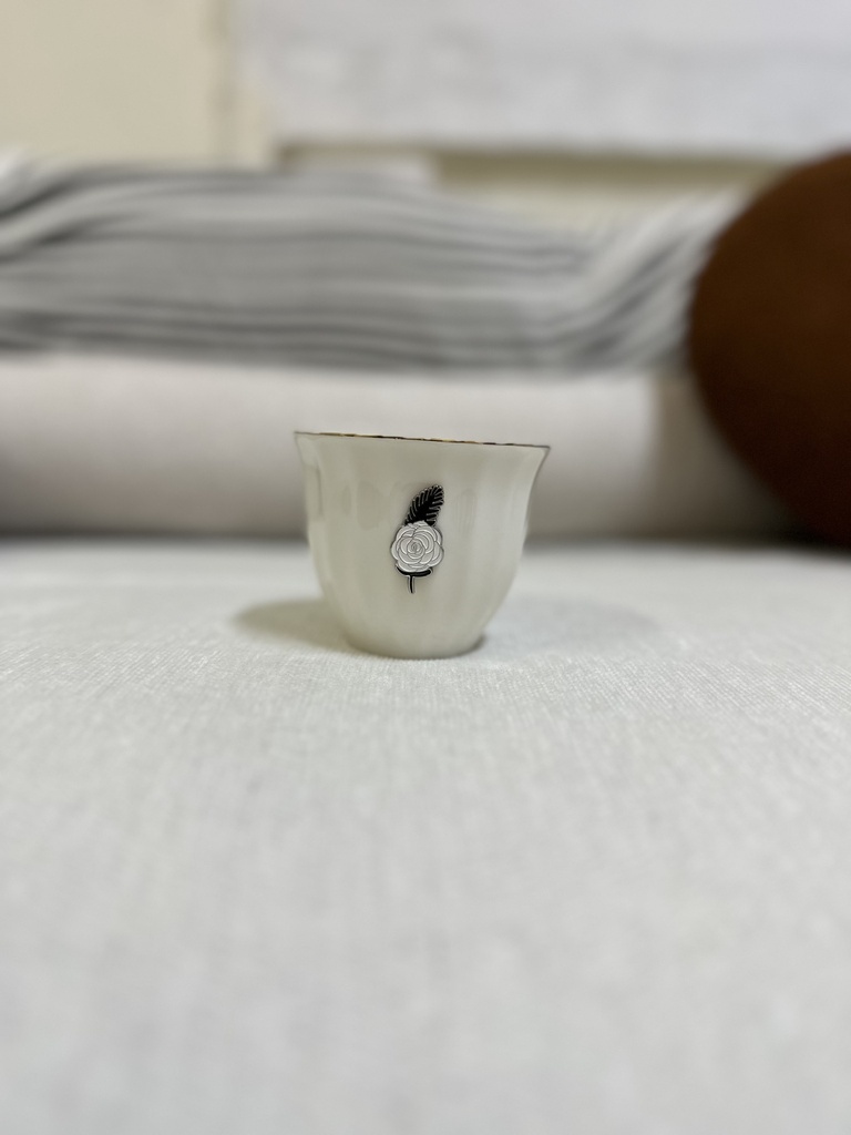 Smoker with iron rose logo