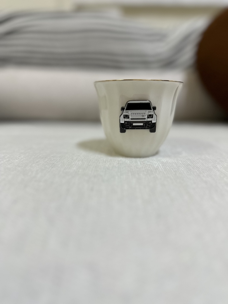 Smoker with car logo