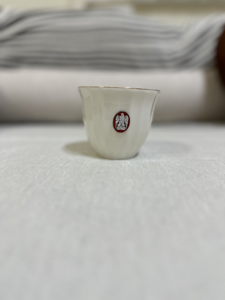 White smoker with iron logo