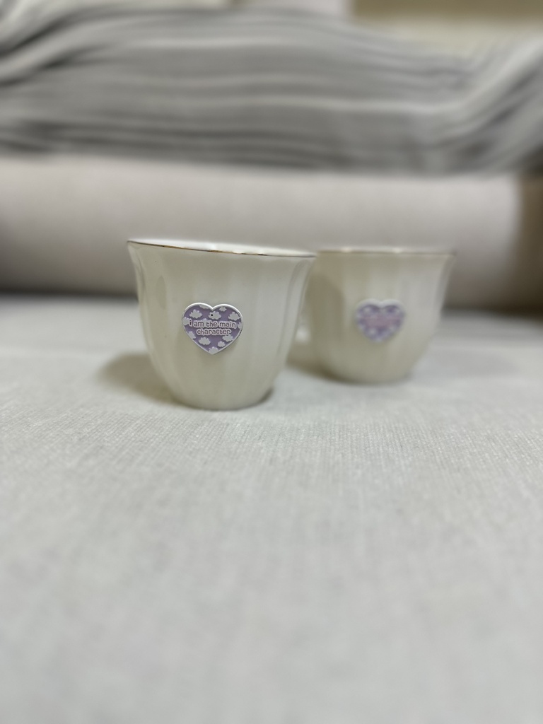 Smoker and mug with iron logo