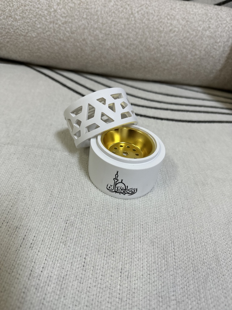 مدخن خشبي ابيض 2