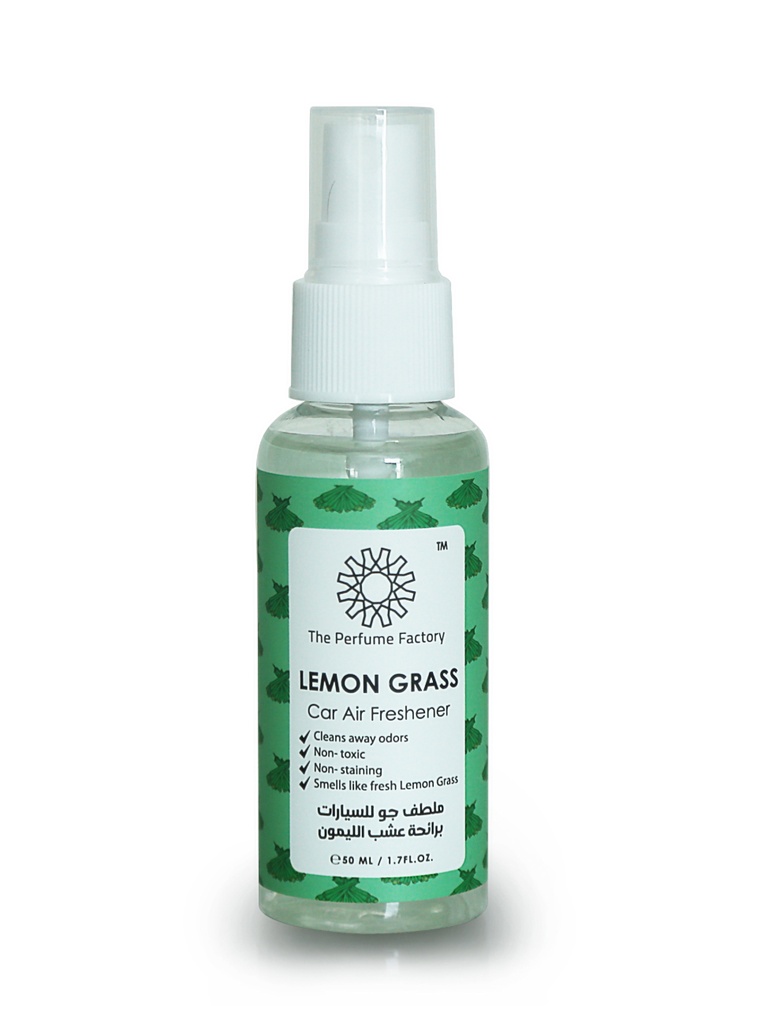 CAR AIR FRESHENER - LEMON GRASS - 50 ML