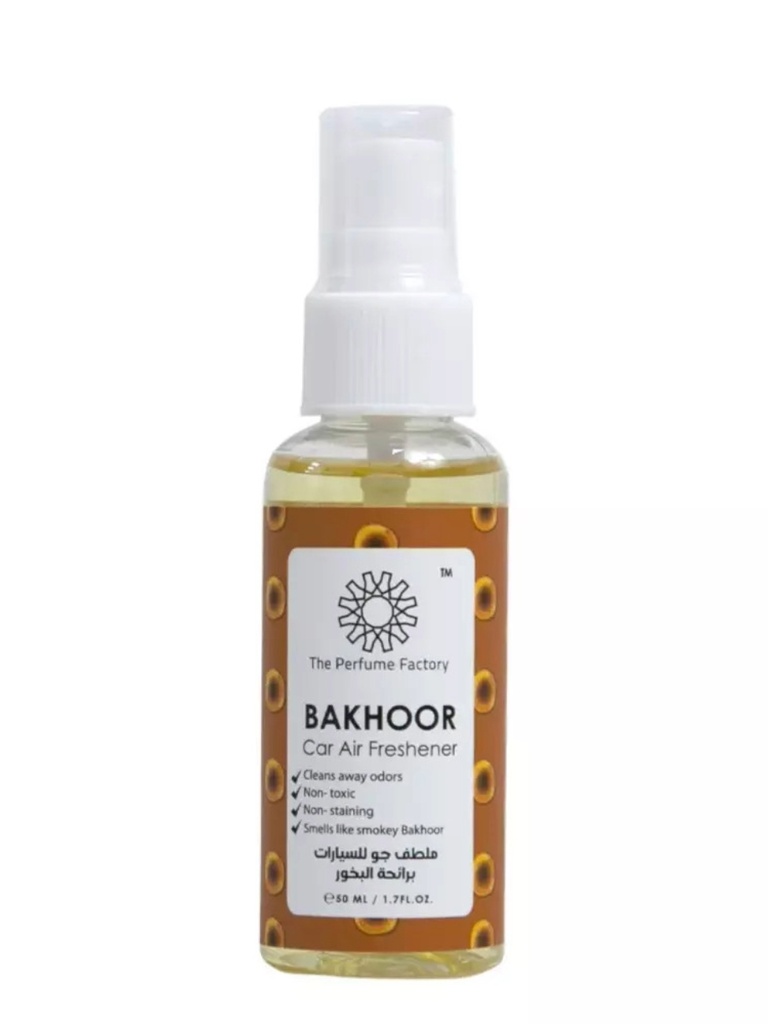 CAR AIR FRESHENER - BAKHOOR - 50 ML