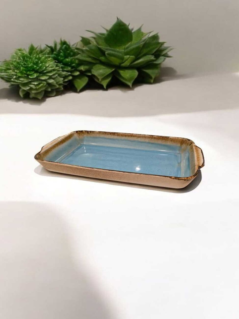 Porcelain oven casserole