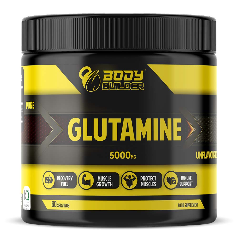 Body Builder Glutamine, 60, Unflavored