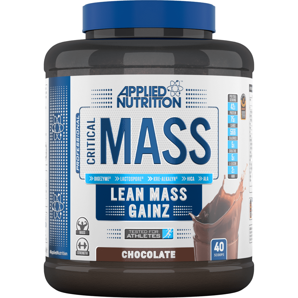 Applied Nutrition Critical Mass Lean Mass Gainz, Chocolate, 2.45 Kg