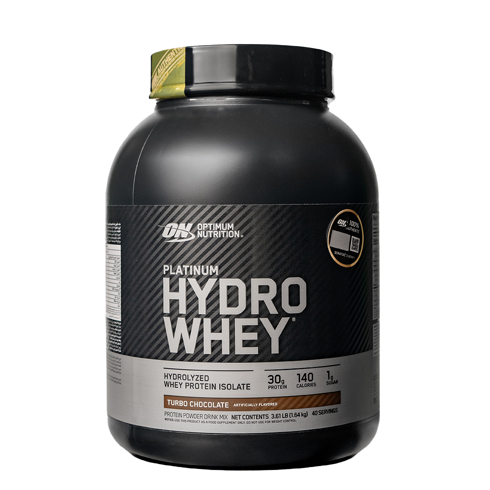 Optimum Nutrition Platinum HydroWhey, Turbo Chocolate, 3.5 LB