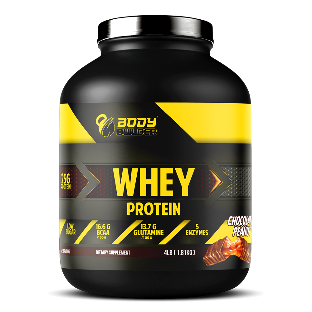 Body Builder Whey Protein, Chocolate Peanut, 4 LB