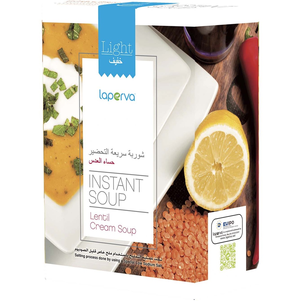 Laperva Keto Diet Soup, Lentil Cream, 68 Gm