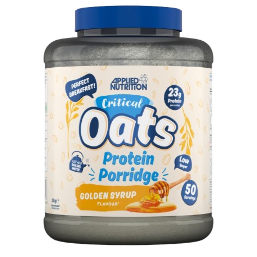 Applied Nutrition Critical Oats Protein Porridge, Golden Syrup, 3 Kg