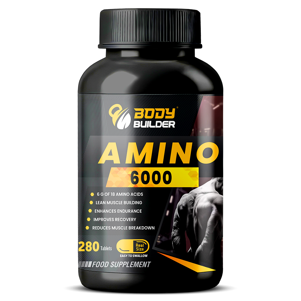 Body Builder Amino, 280 Tablets, 6000 mg