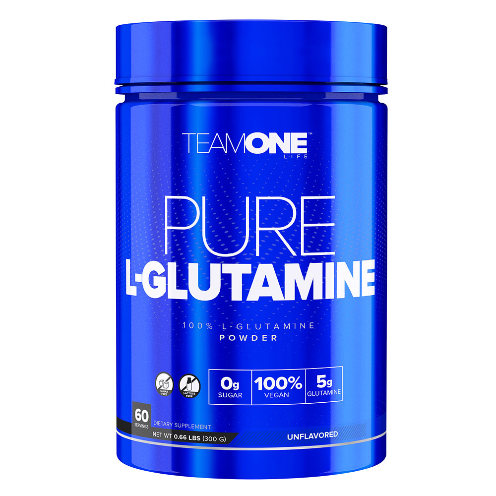 Team One Pure L-Glutamine, Unflavored, 60