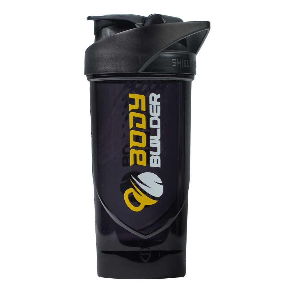 Body Builder Shieldmixer Shaker, Black, 700 Ml