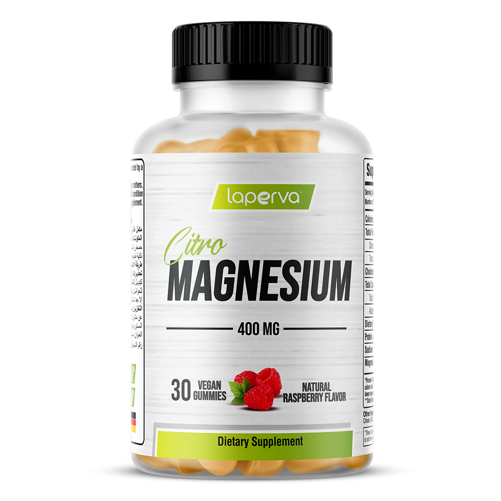 Laperva Citro Magnesium, 30 Vegan Gummies, 400 mg