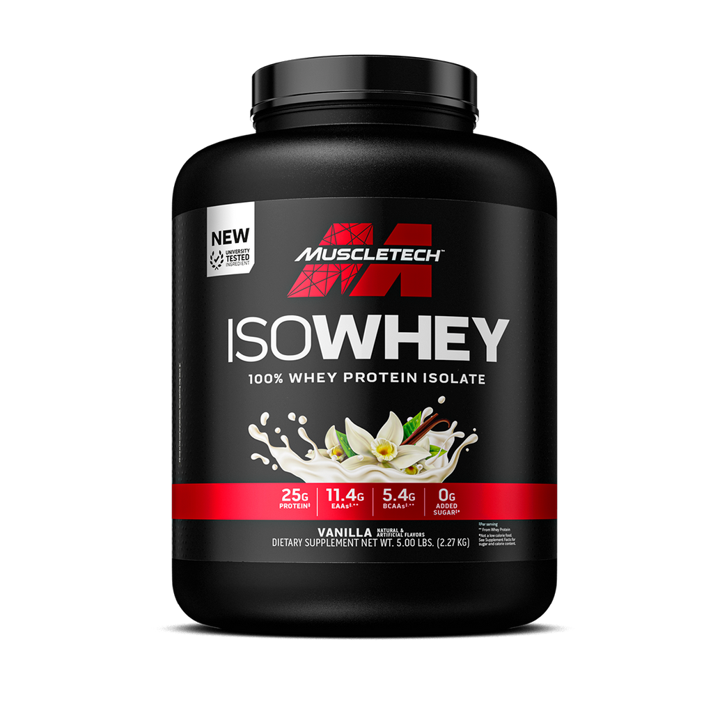 Muscletech Isowhey, Vanilla, 5 LB