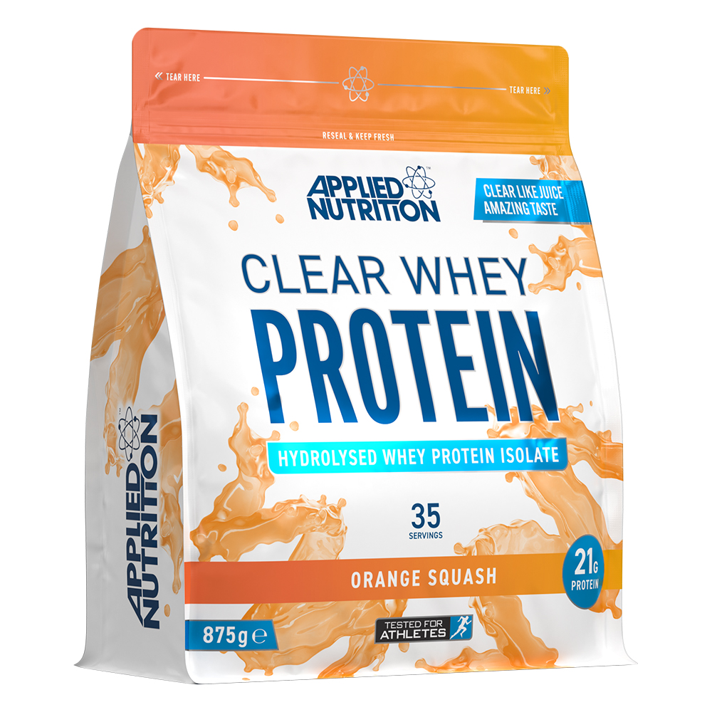 Applied Nutrition Clear Whey Protein, Orange Squash, 875 GM