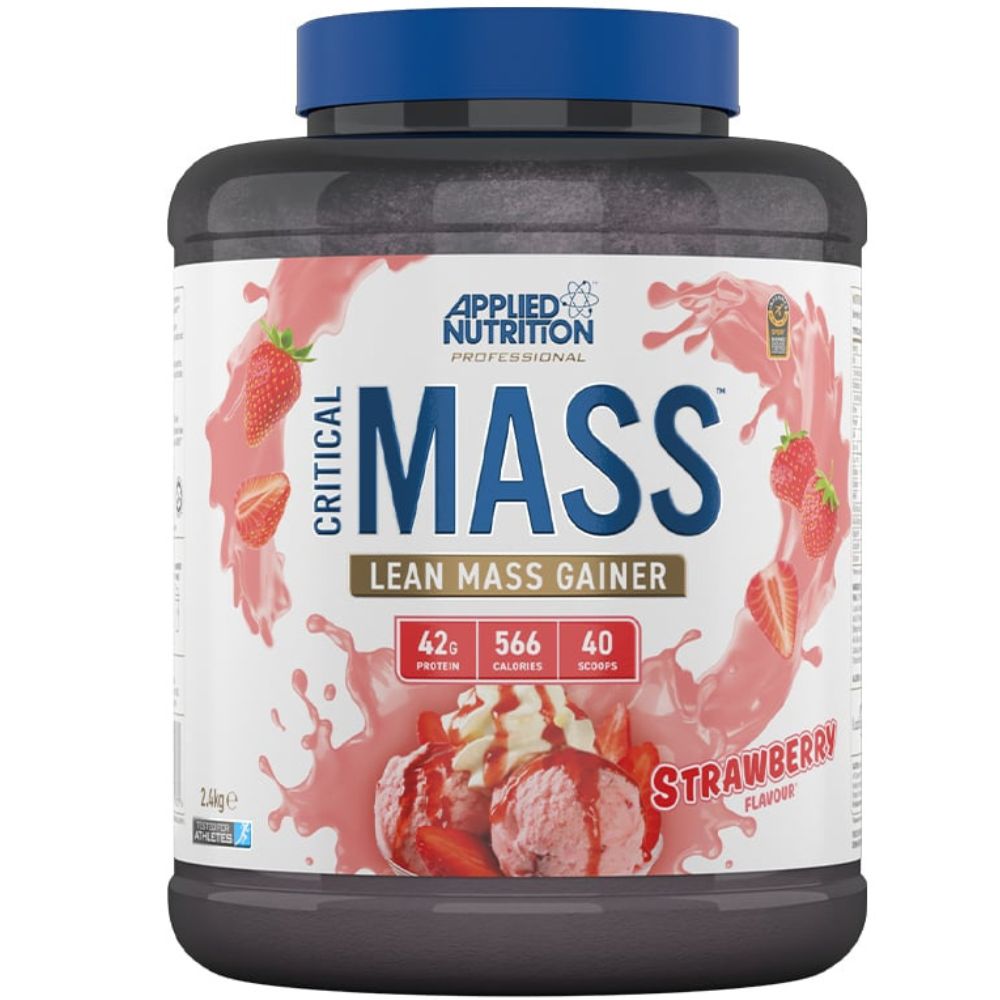 Applied Nutrition Critical Mass Lean Mass Gainz, Strawberry, 2.45 Kg