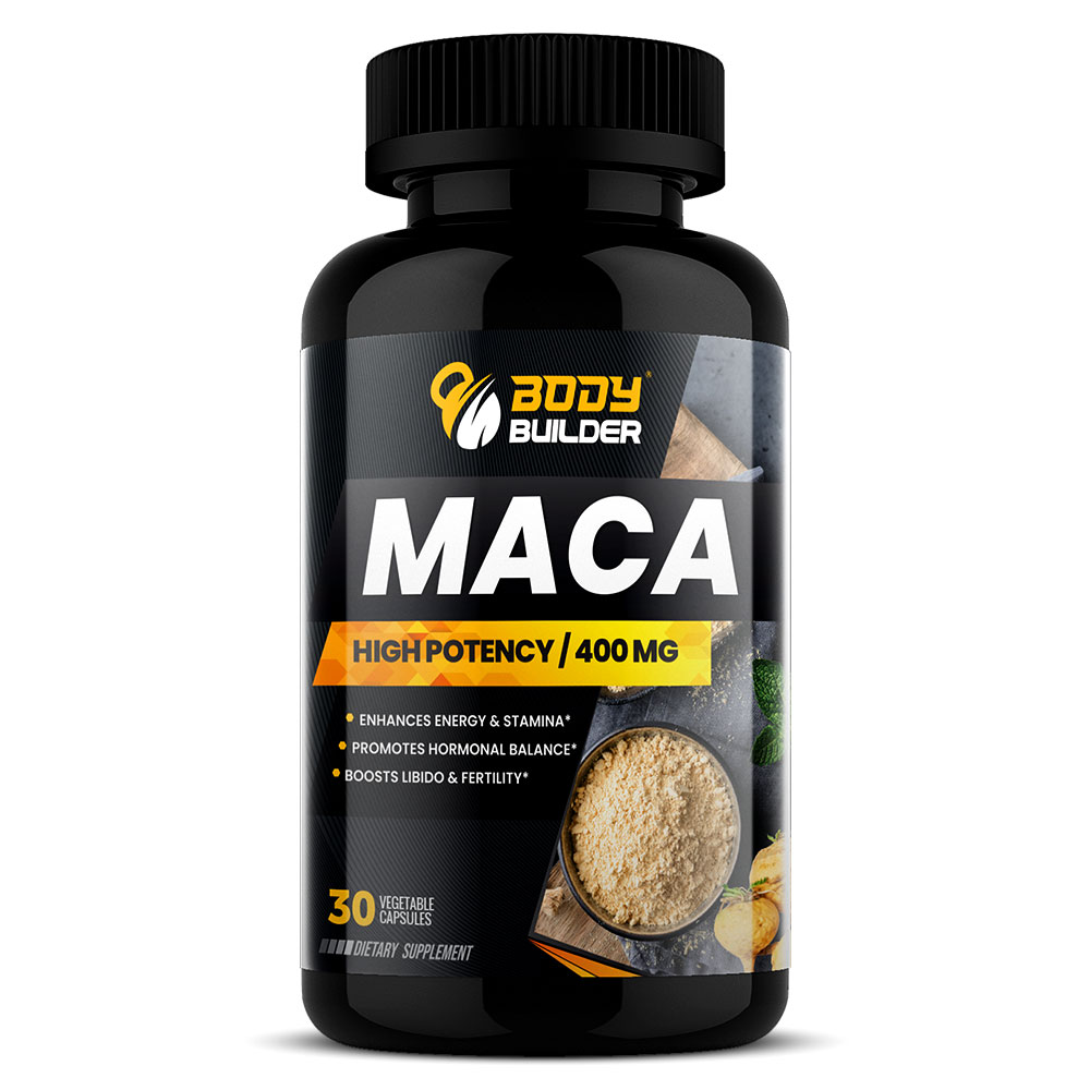 Body Builder Maca, 30 Veggie Capsules, 400 mg