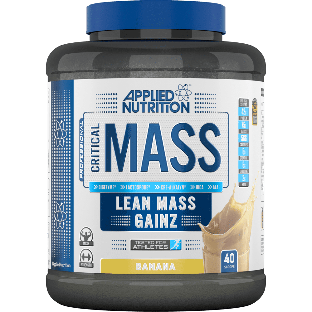 Applied Nutrition Critical Mass Lean Mass Gainz, Banana, 2.45 Kg