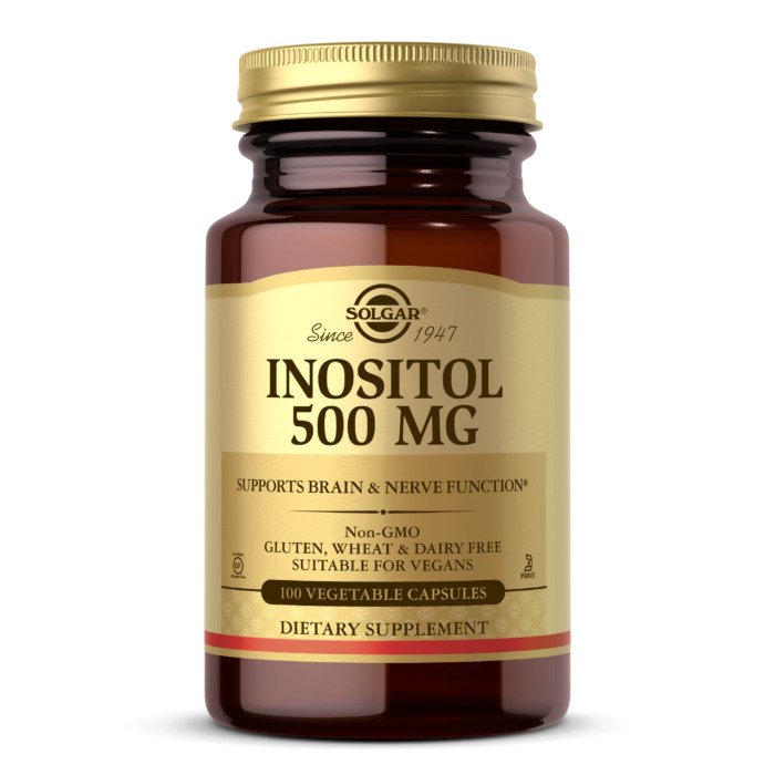 Solgar Inositol, 100 Veggie Capsules, 500 mg