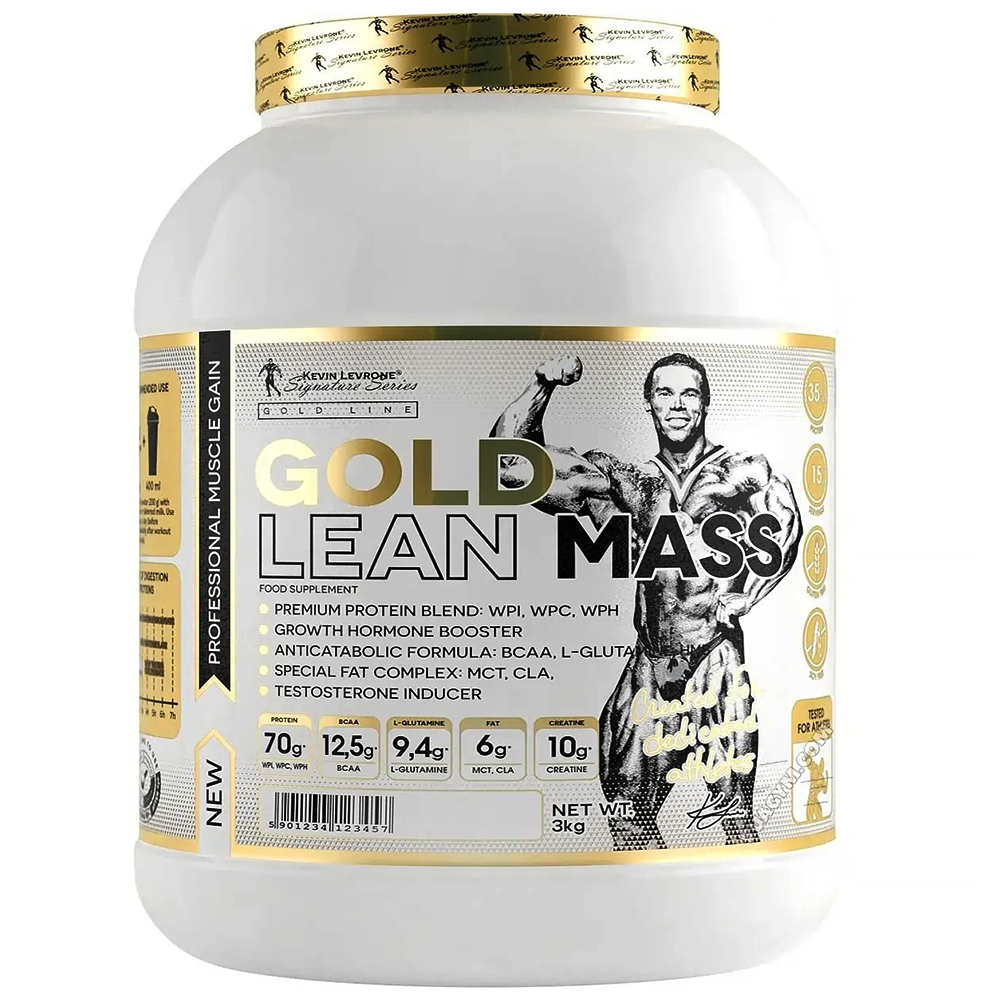 Kevin Levrone Gold Lean Mass, Chocolate, 3 Kg