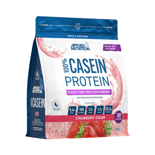 Applied Nutrition Micellar Casein Night Time Protein, Strawberry Cream, 900 Gm
