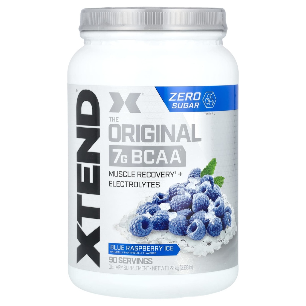 Xtend Original BCAA, Blue Raspberry Ice, 90