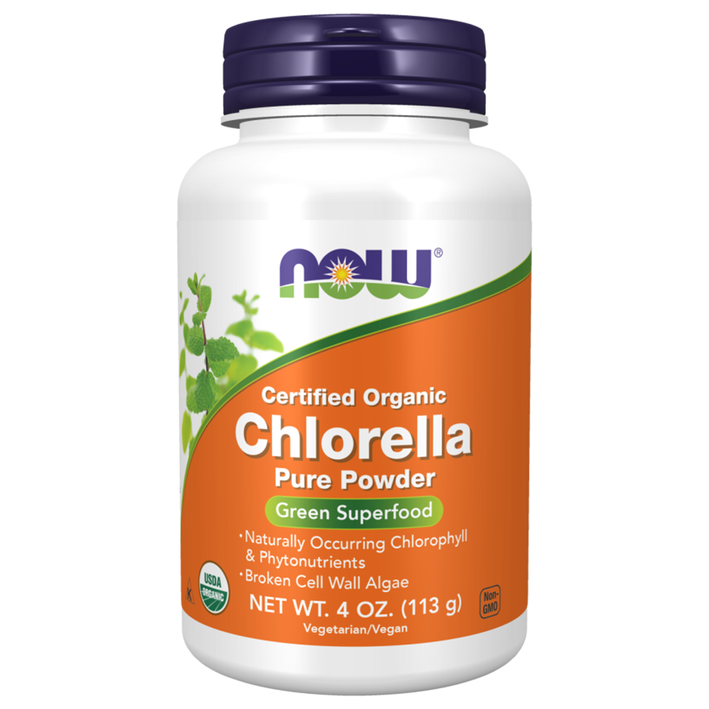 Now Chlorella Pure Powder, 113 Gm
