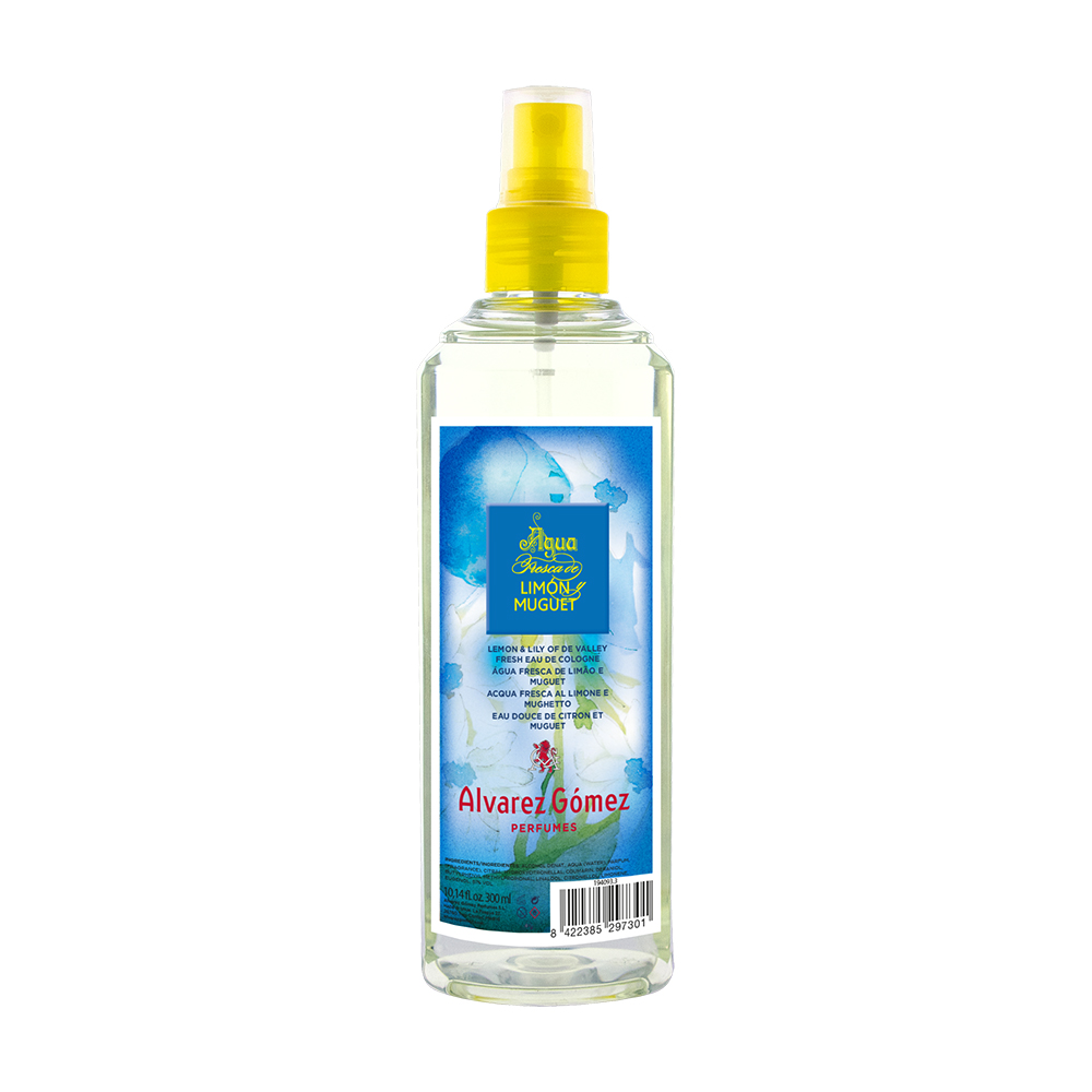 Alvarez Gomez Bath Cologne, Lemon, 300 ML