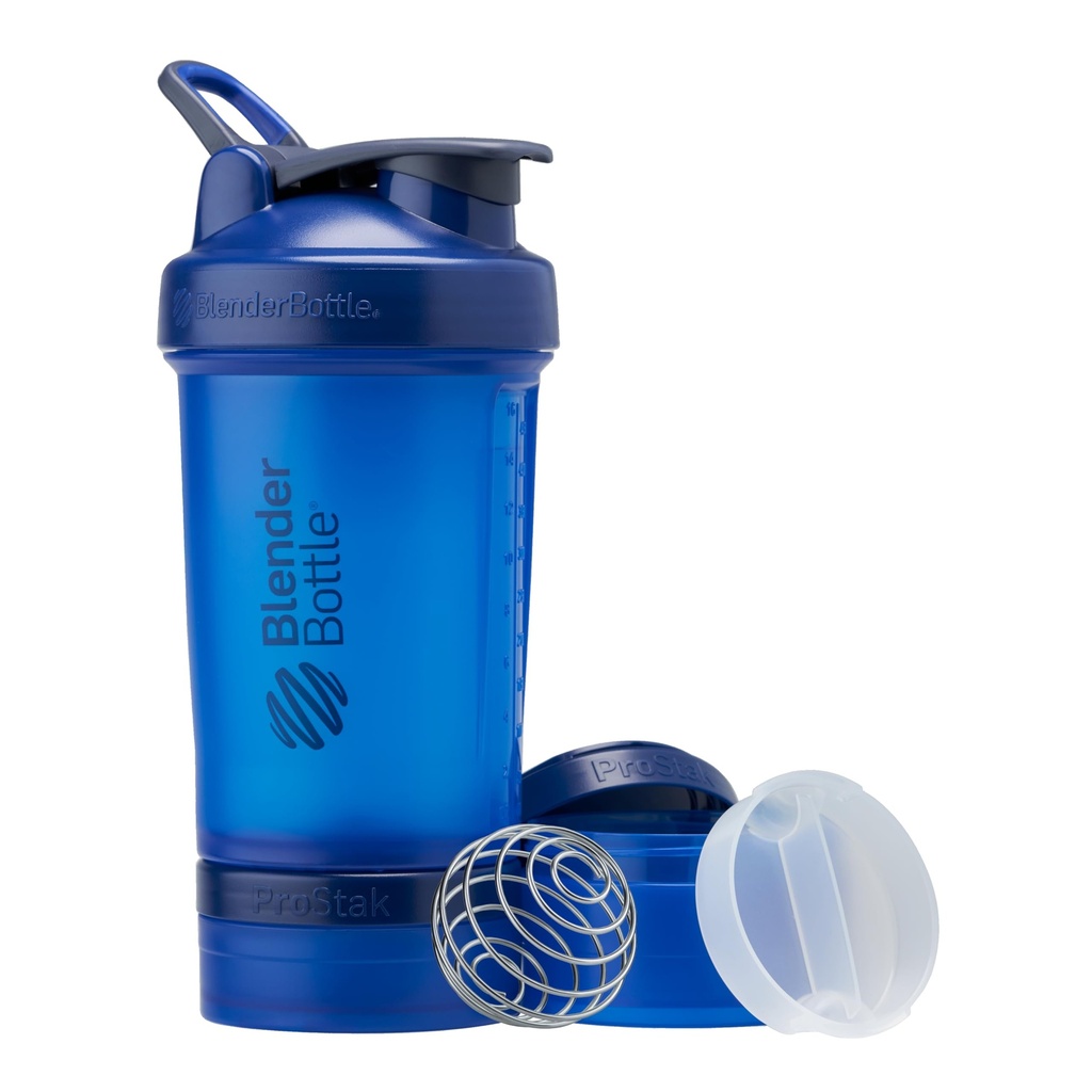 Laperva Blender Bottle Prostak Shaker, Blue
