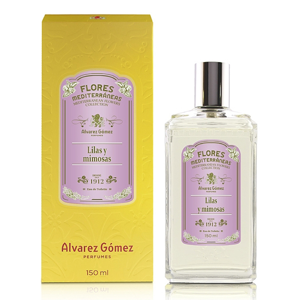 Alvarez Gomez Flores Mediterraneas Lilas Y Mimosas, 150 ML