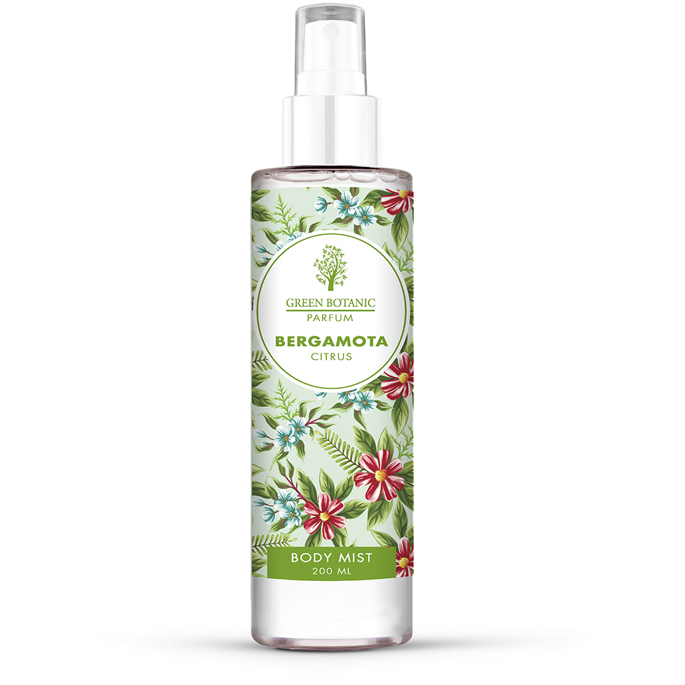 Green Botanic Body Mist, Citrus, 200 ML