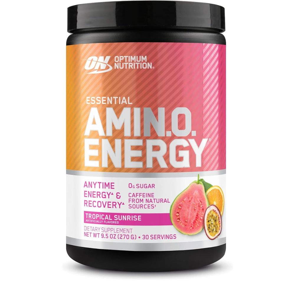 Optimum Nutrition Amino Energy, Tropical Sunrise, 30