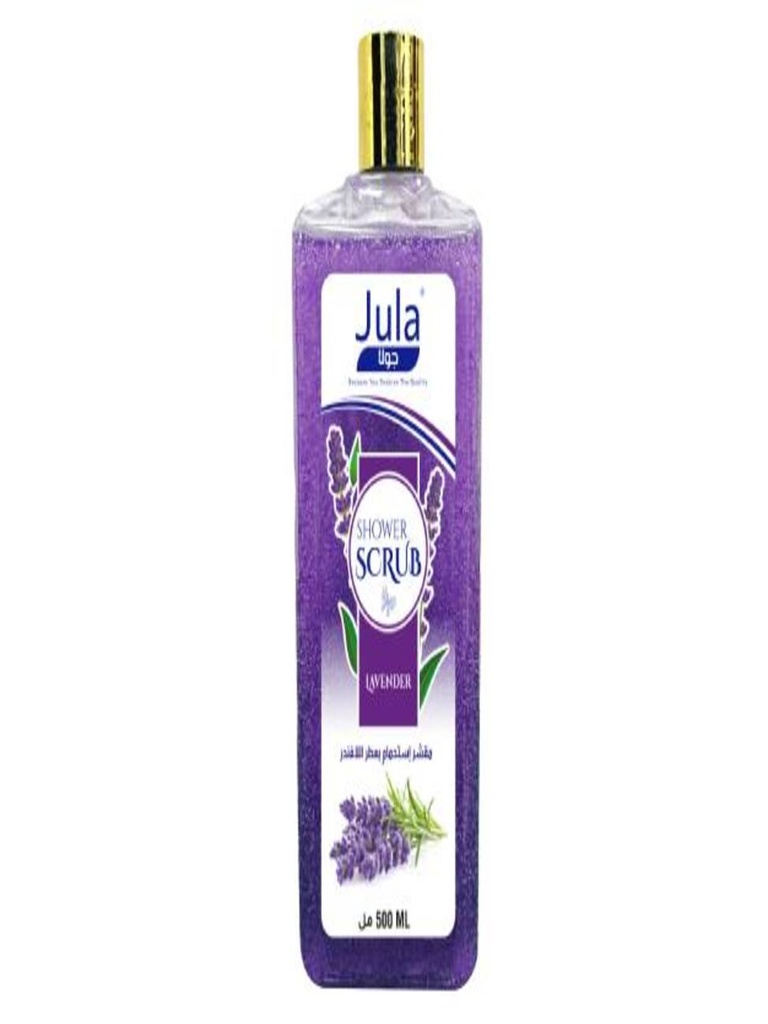 مقشر الاستحمام باللافندر
