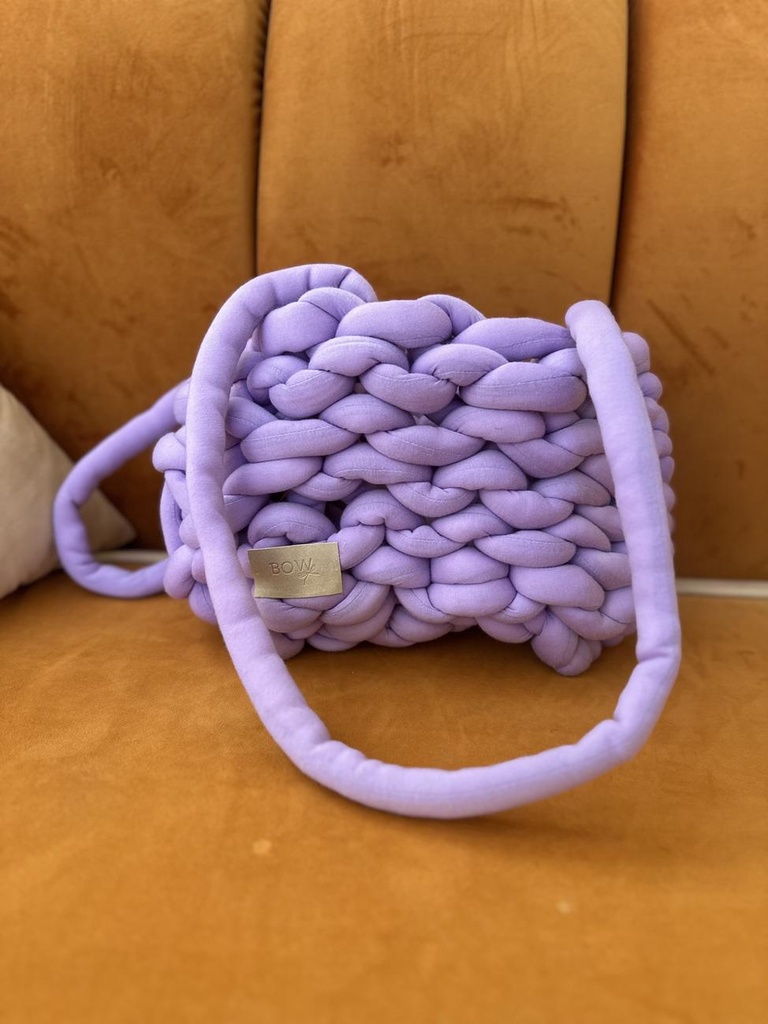 شنطة بافي بنفسجي