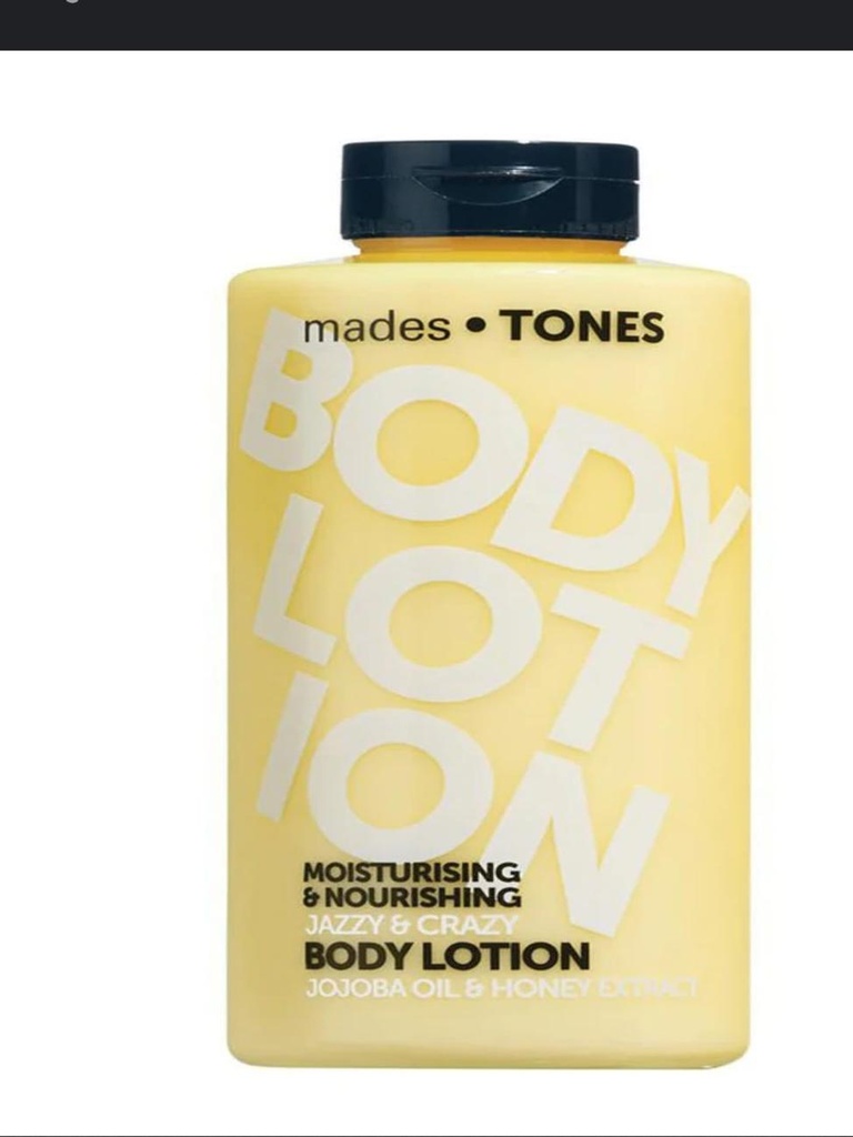 Body lotion from the brand "Mades Tones".