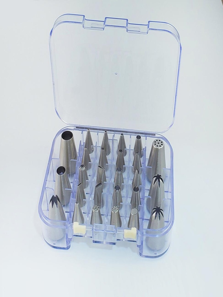 Cake Decorating And Piping Tips Nozzle Set of 26 pcs