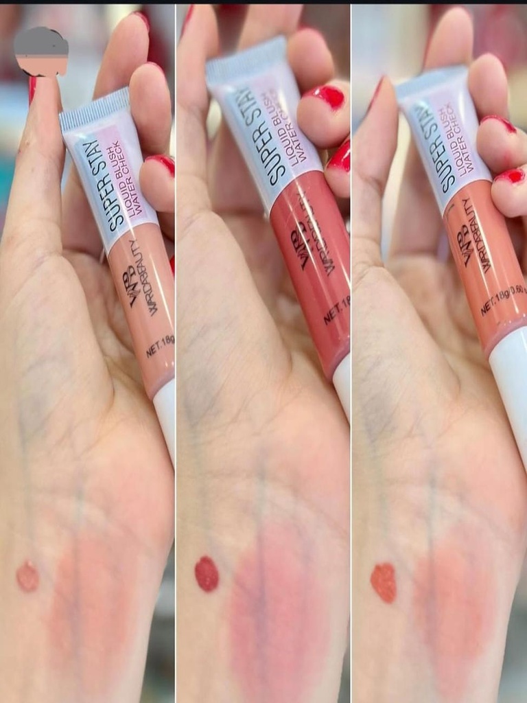 Super Stay Liquid Blush Water Check"   Warda Beauty