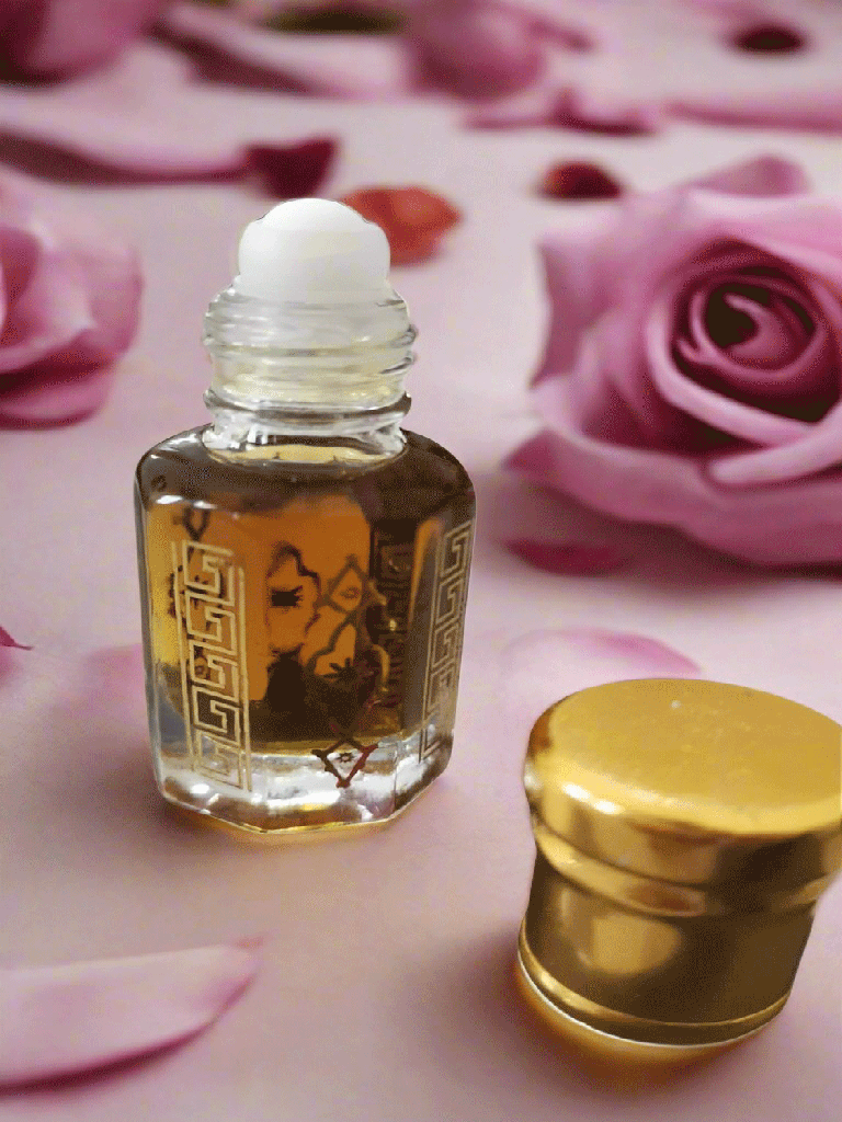زيت عطري الورد والعود