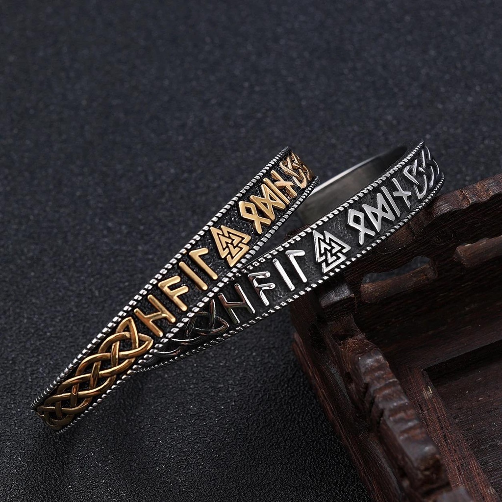 Stainless Steel Viking Bracelet  -507