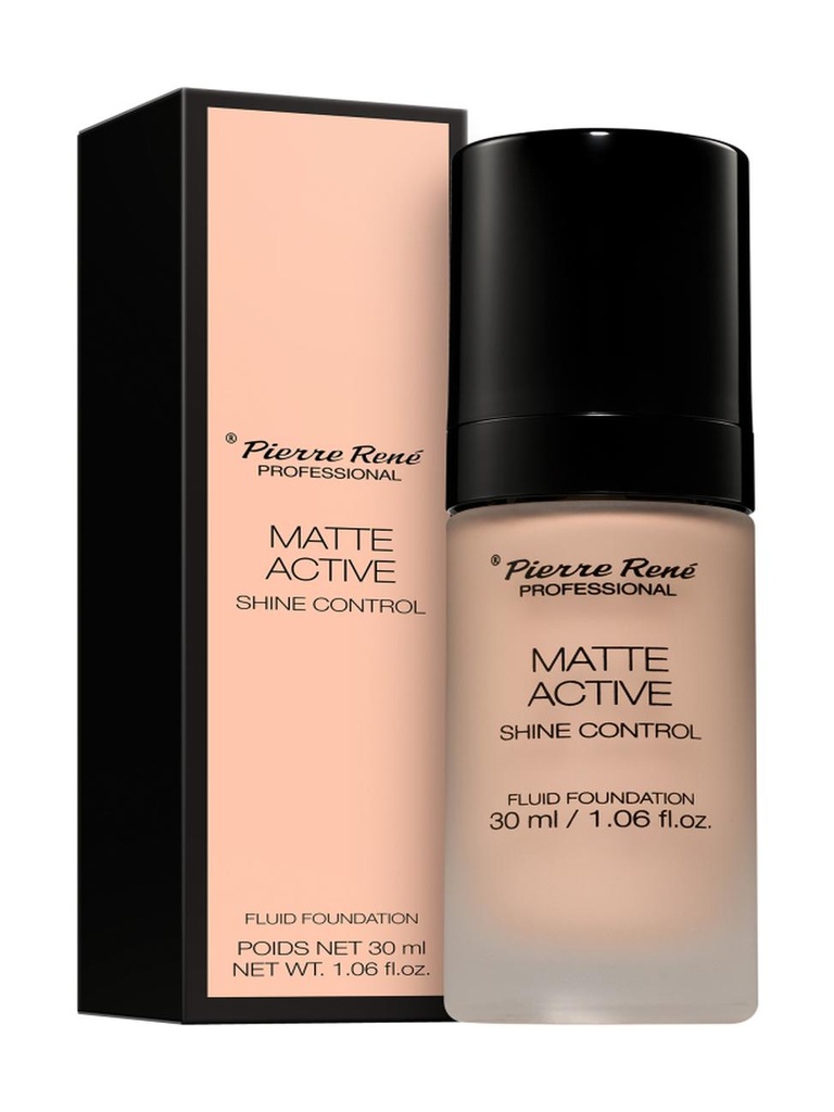 MATTE ACTIVE FLUID FOUNDATION NO. 02 PORCELAIN