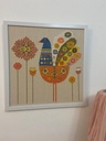 Handmade cross stitch Art