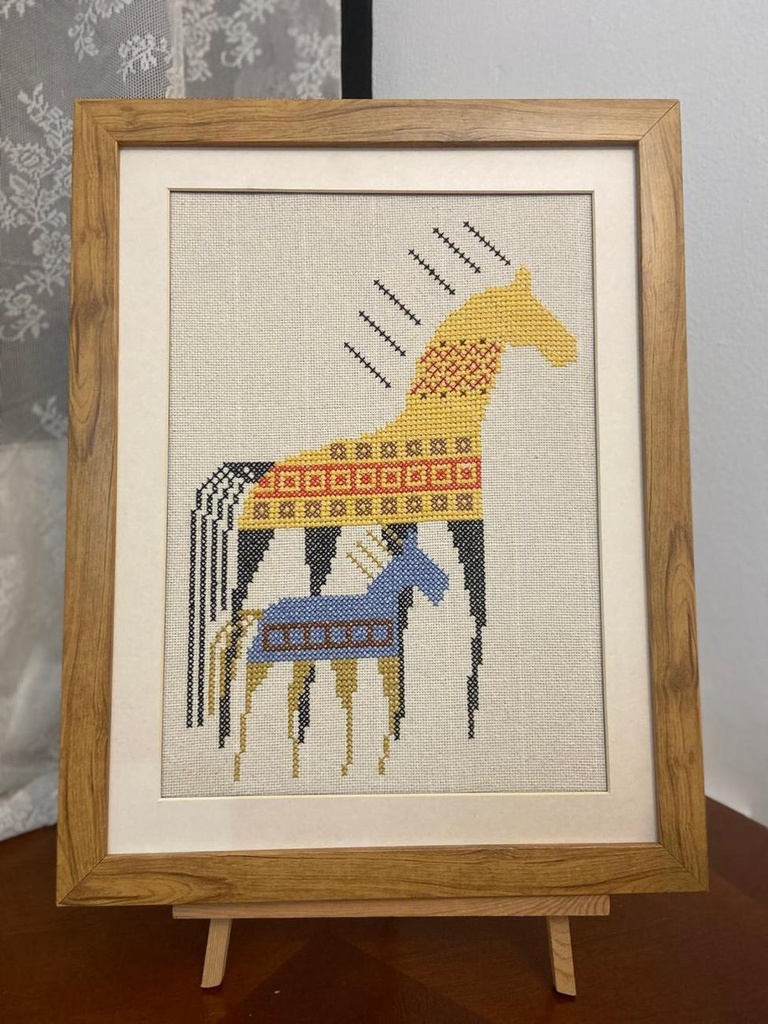 Scandinavian Folk Art Horses