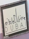 Embroidery Artwork "Dubai Skyline"