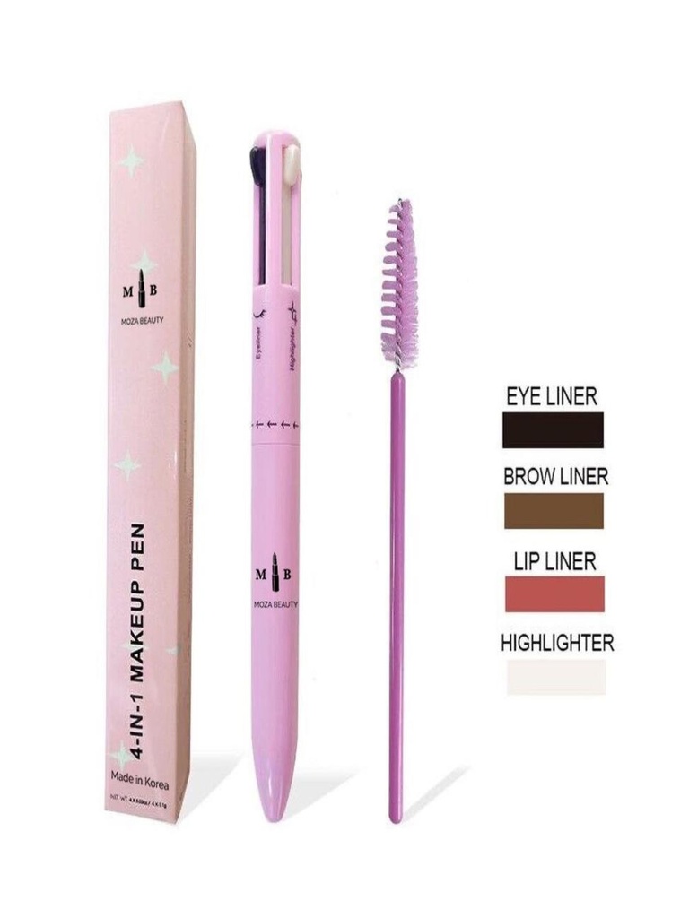 MOZA BEAUTY 4-IN-1 Vegan Waterproof Makeup Pen