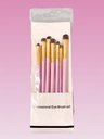 MOZA BEAUTY Professional Eye Brush Set – 7 Soft Luxury Brushes